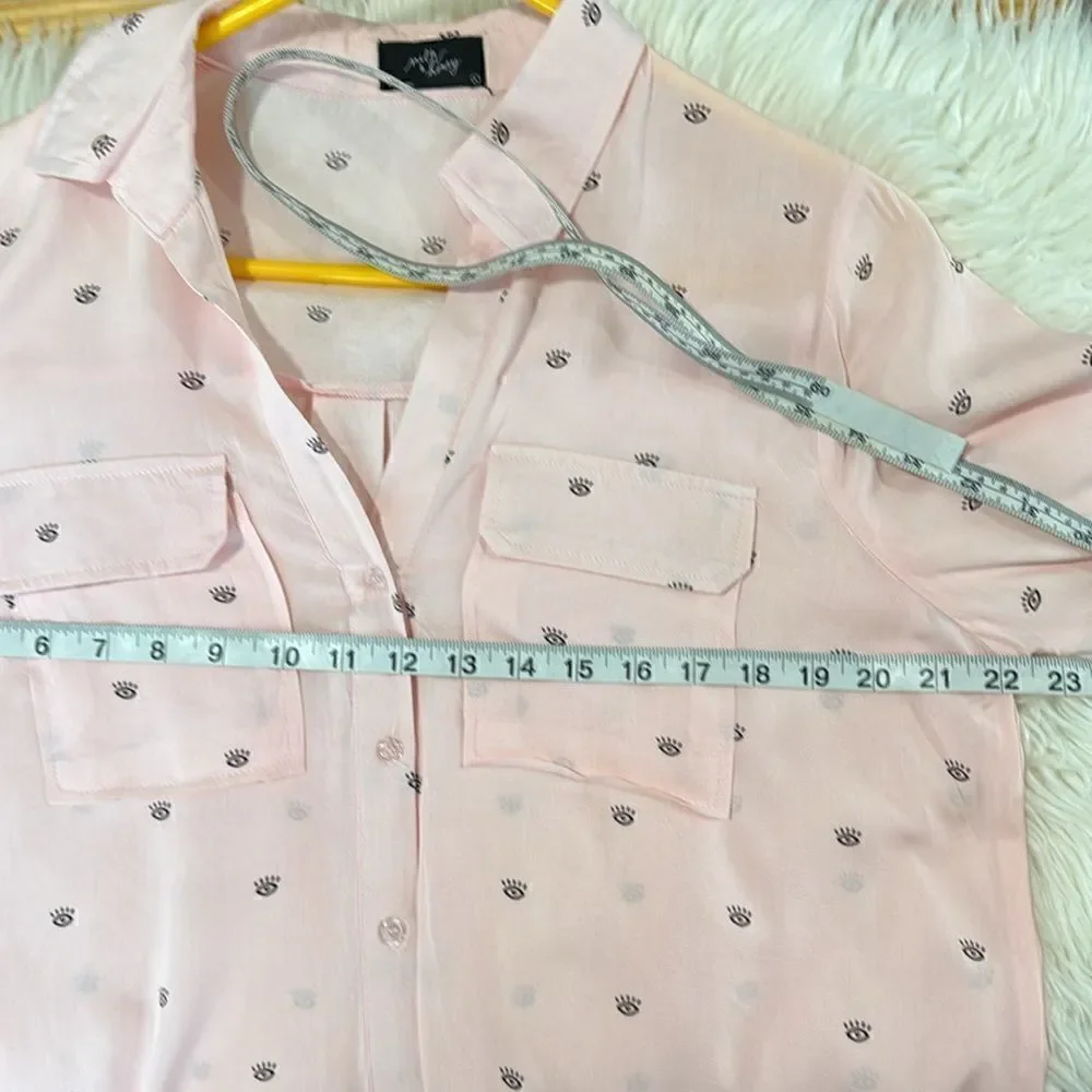 MILK & HONEY BLOUSE SIZE L - Picture 8 of 11